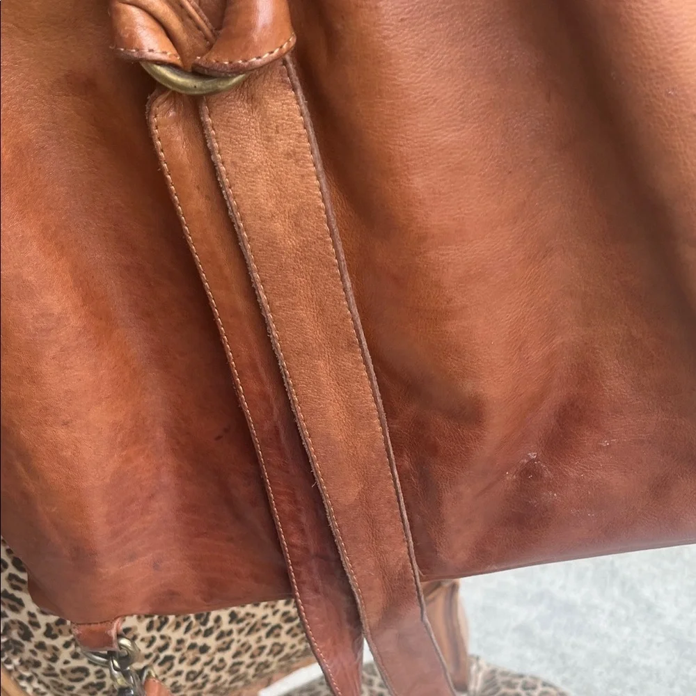 Brown Leather Tote Bag - Picture 11 of 16